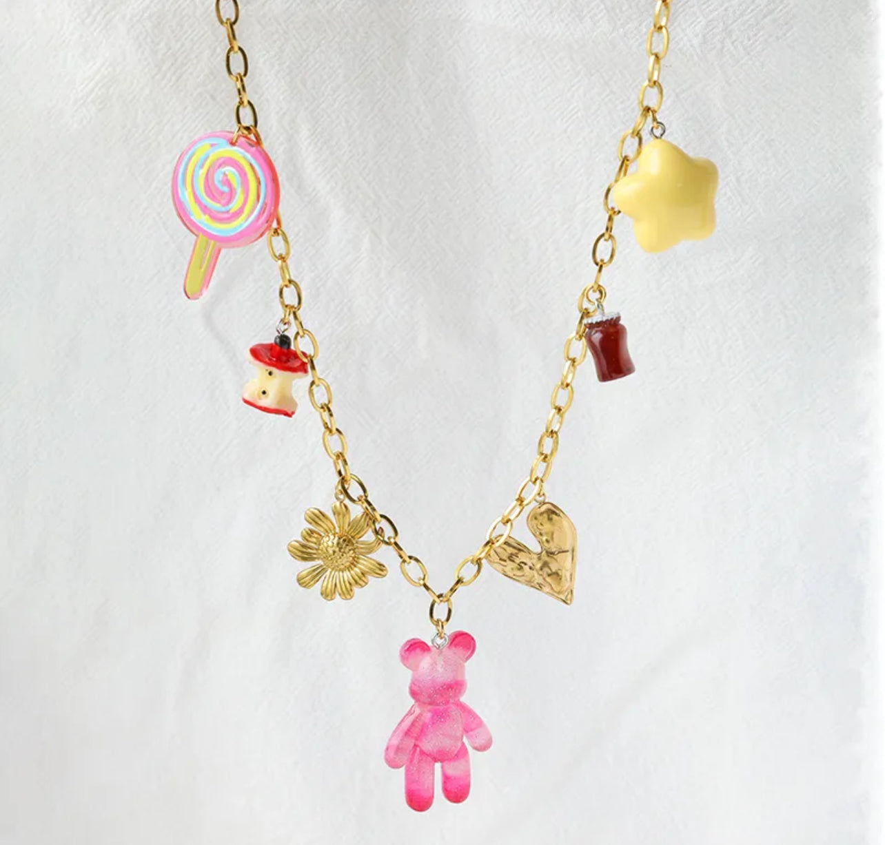 Chunky Bear Necklace
