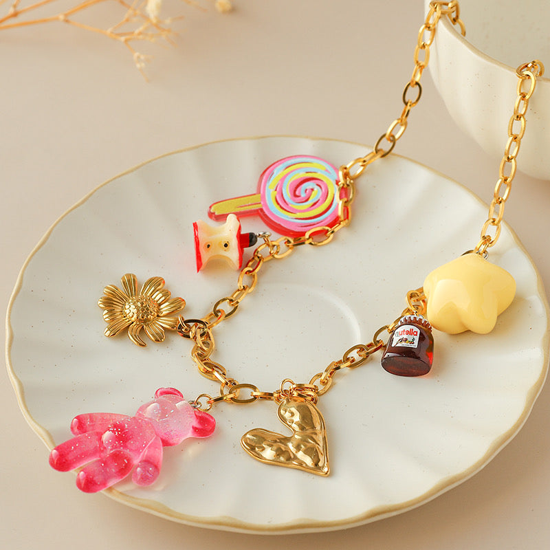 Chunky Bear Necklace