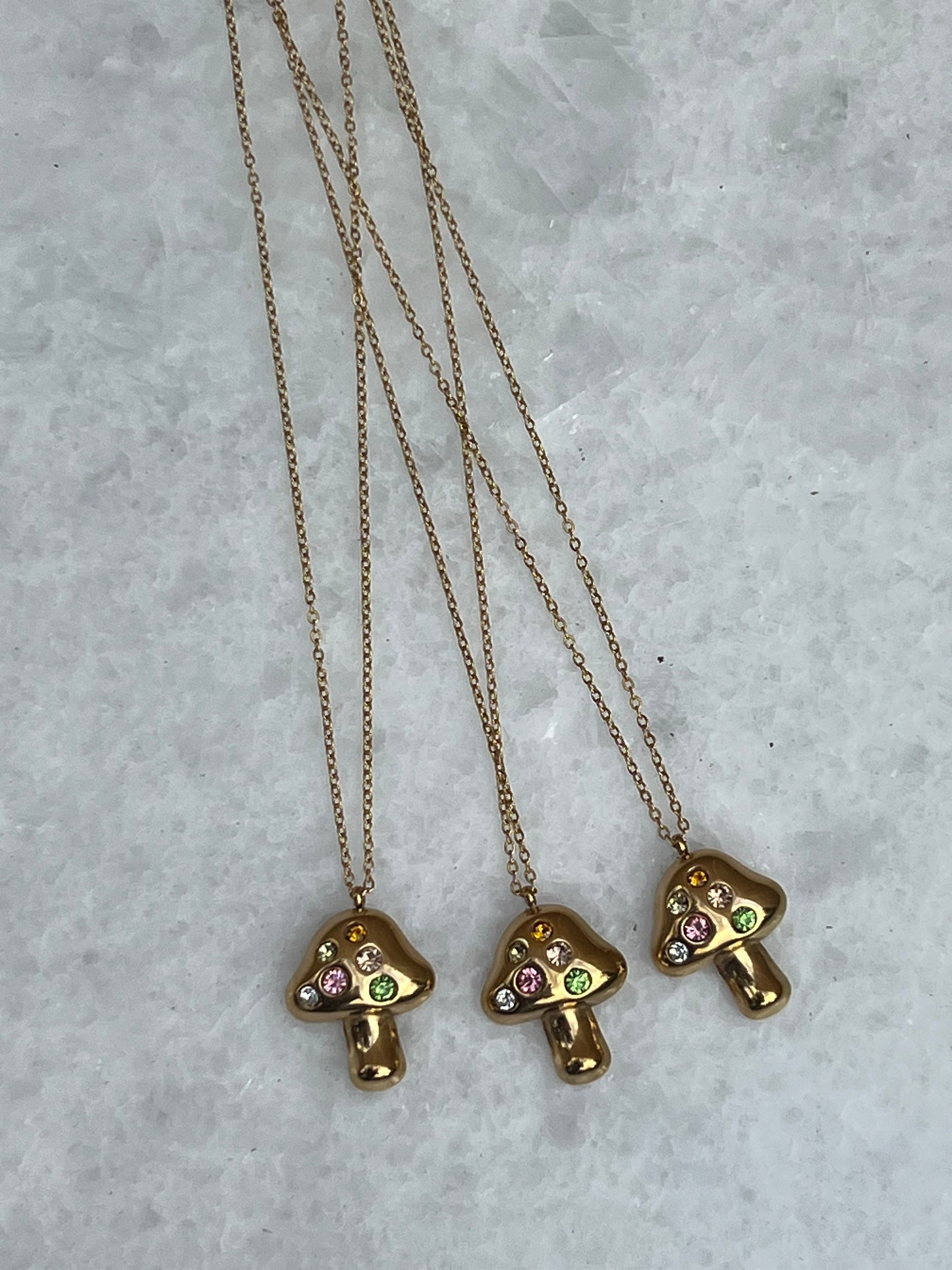 Mushroom Necklace