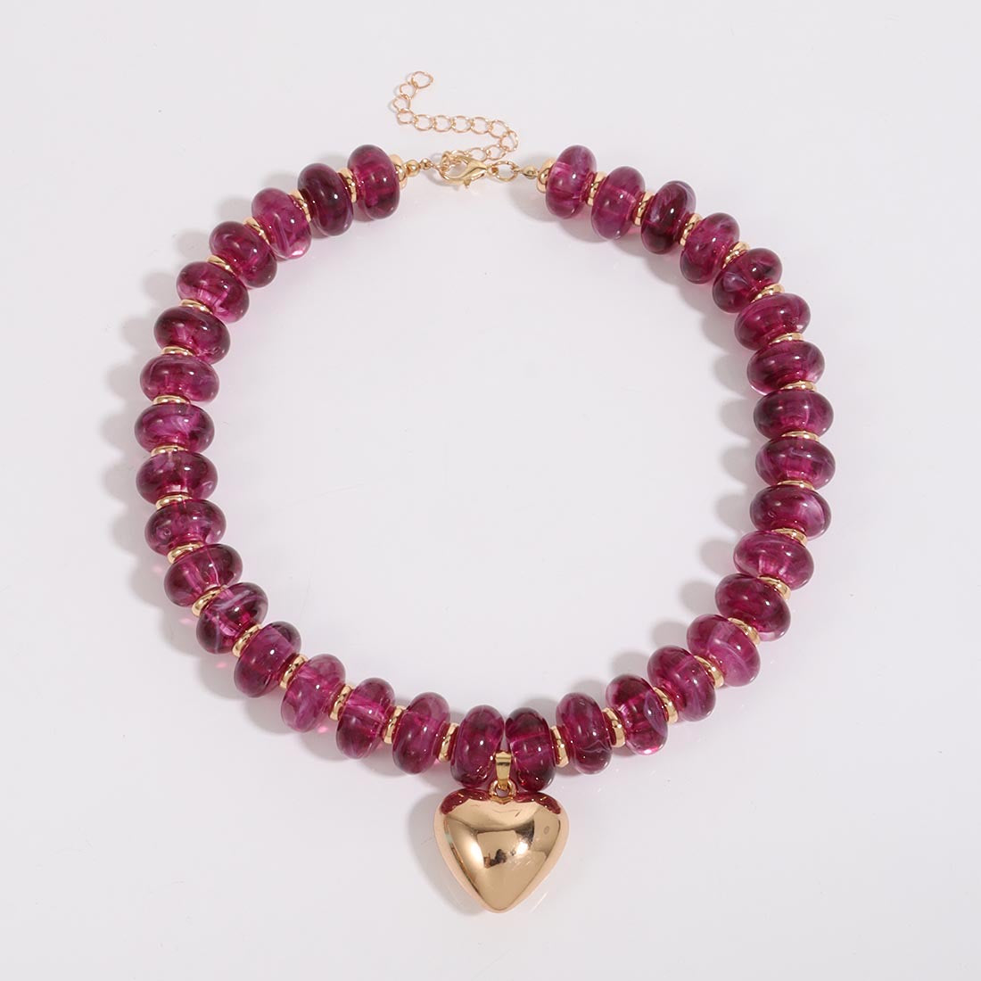 beaded heart