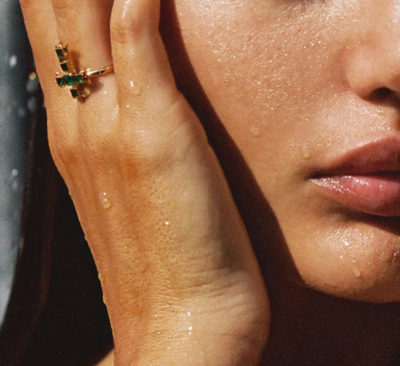 Green Cross Ring