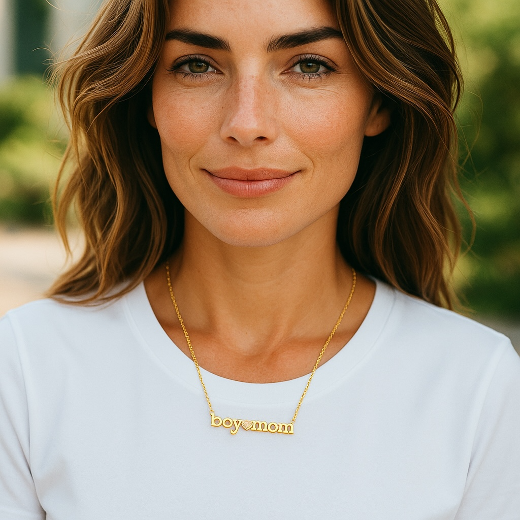 Gender Mom necklace