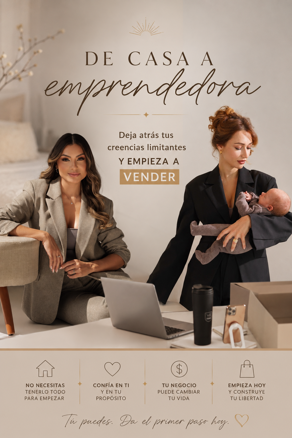 Curso Digital De Casa a Emprendedora