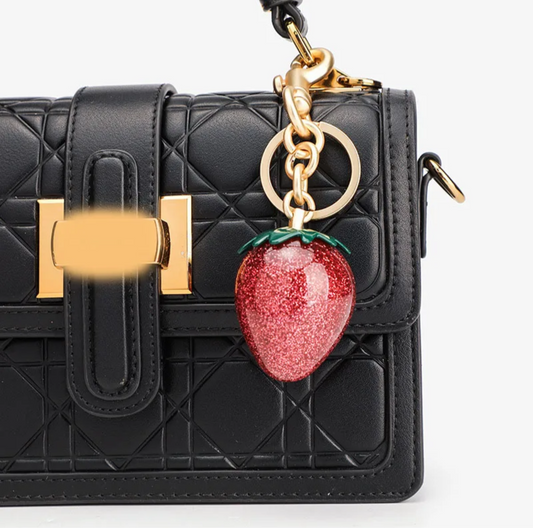 Strawberry keychain
