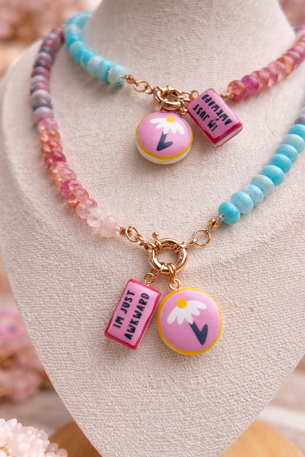 Daisy Charm Necklace