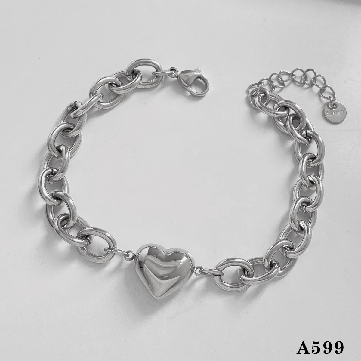 Heart charm Bracelet