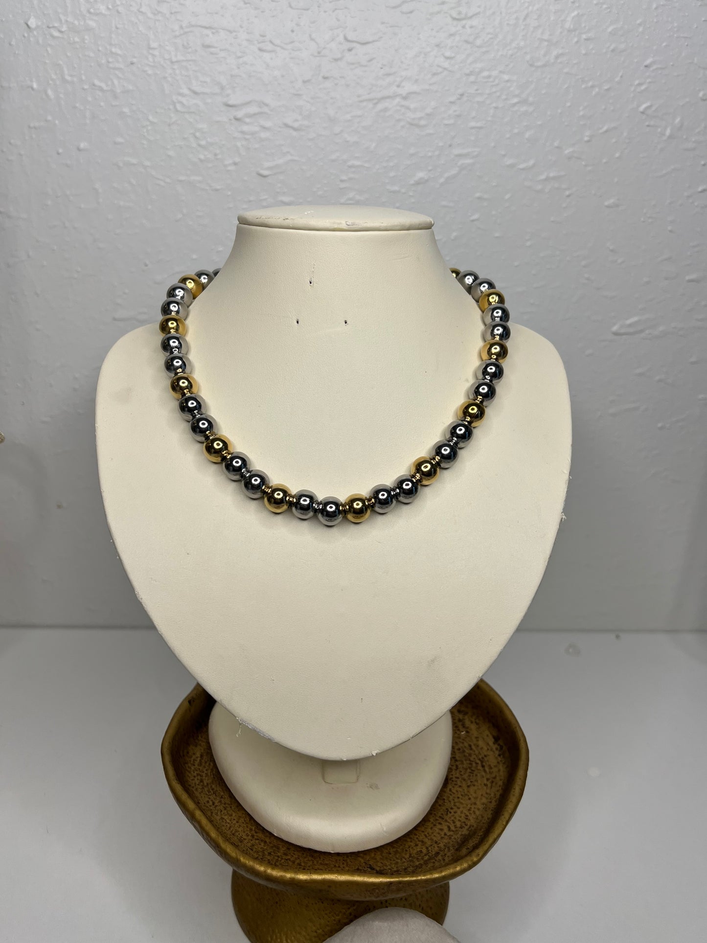 Bicolor Chunky Necklace