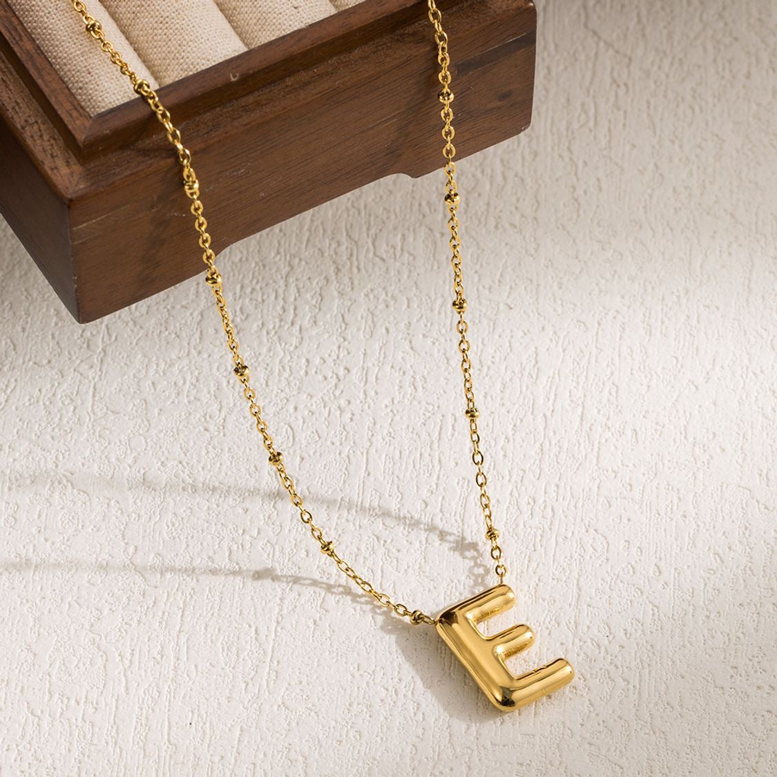 Chunky Initial Necklace