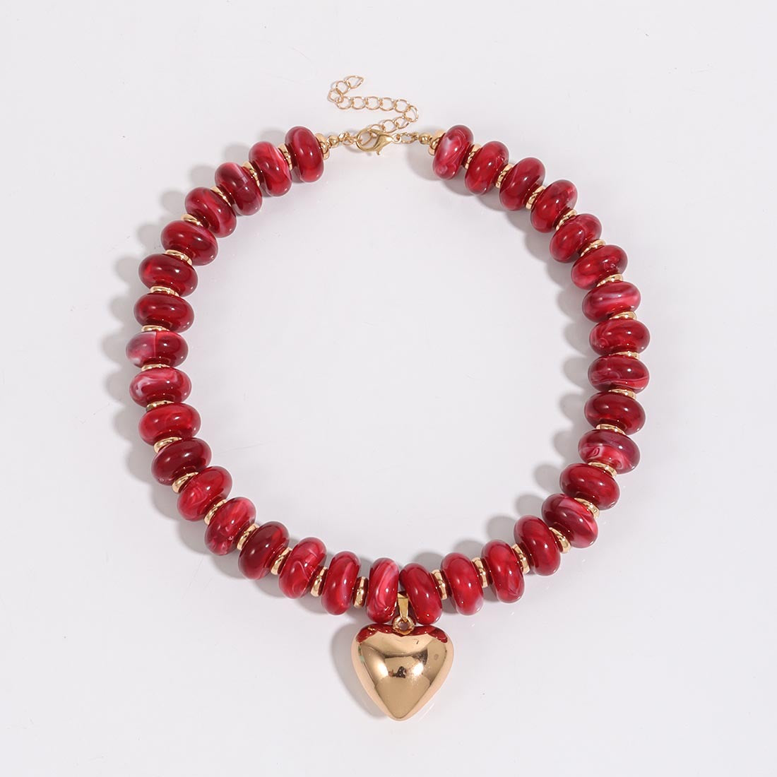 beaded heart