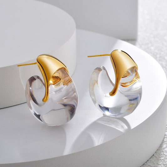 Clear Earrings