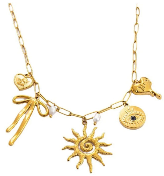 Amira Charm necklace
