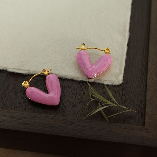 ColorFull Heart Earrings